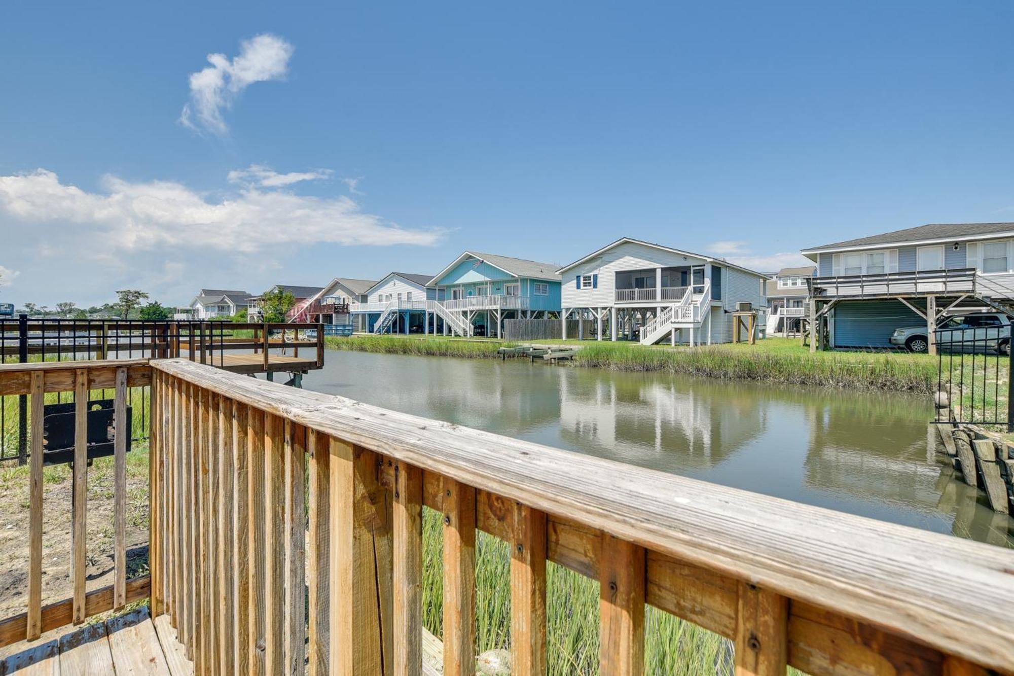 Waterfront North Myrtle Beach Home With Pool And Deck Dış mekan fotoğraf