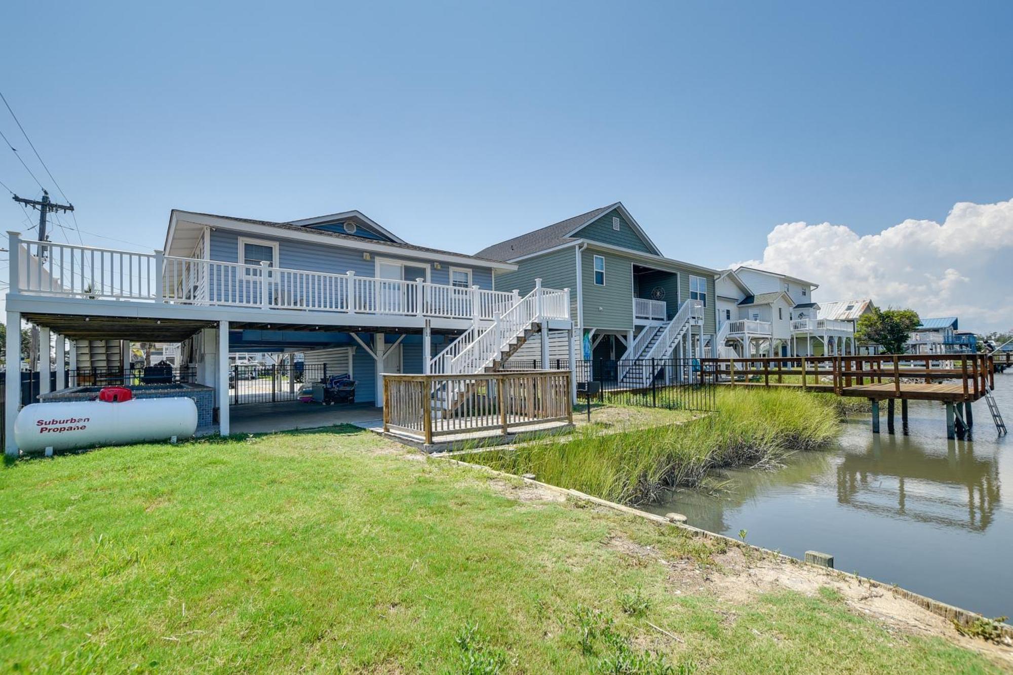 Waterfront North Myrtle Beach Home With Pool And Deck Dış mekan fotoğraf
