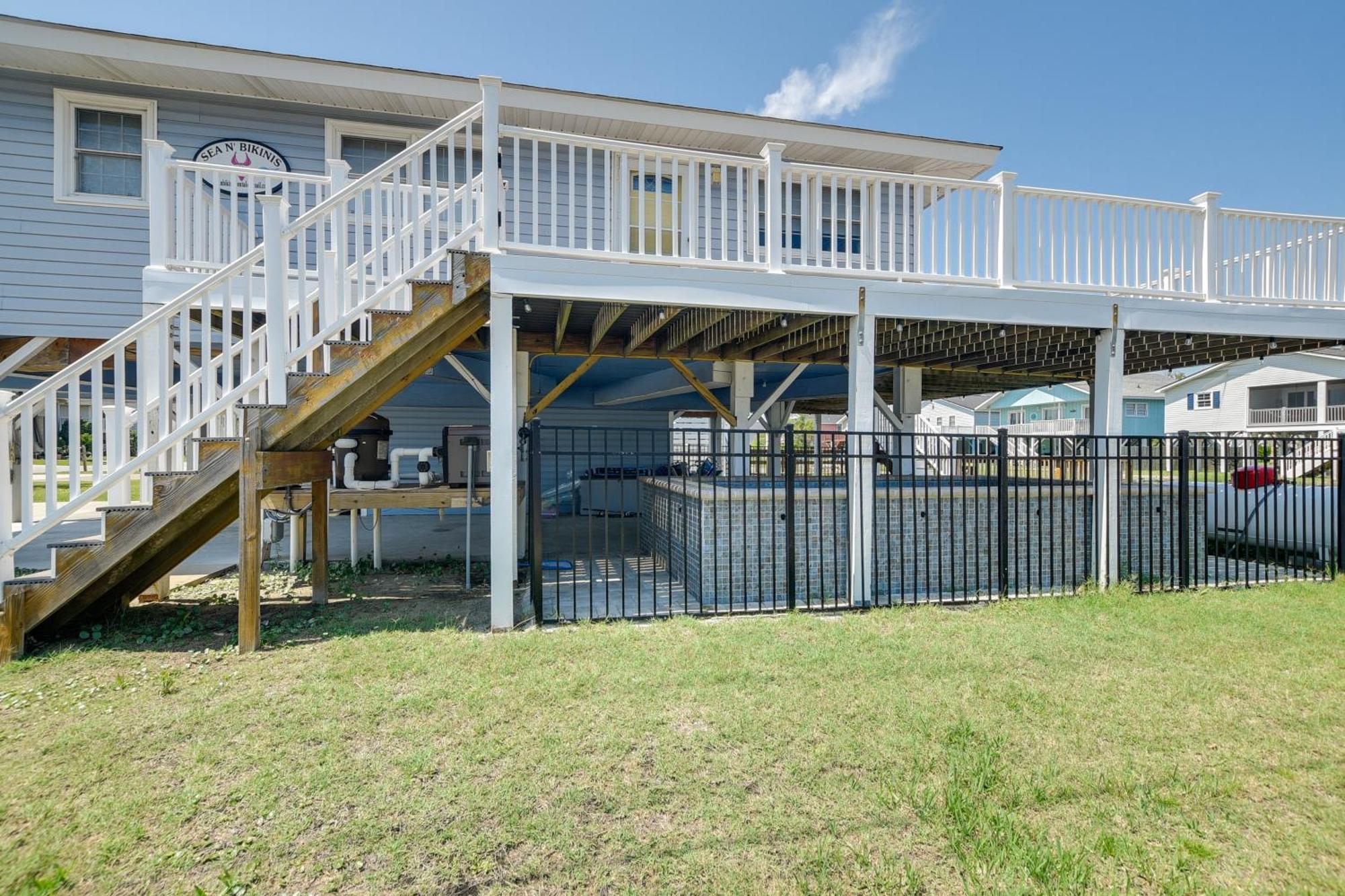 Waterfront North Myrtle Beach Home With Pool And Deck Dış mekan fotoğraf